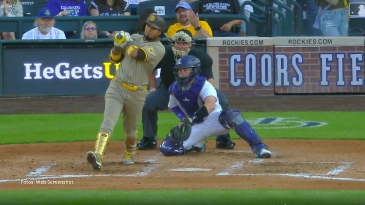 Luis Arráez con San Diego