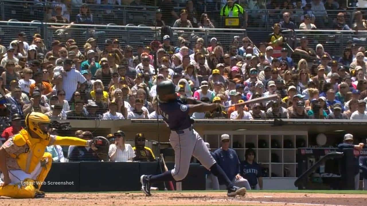 Randy Arozarena demostró todo su poder durante la jornada de este domingo 18 de mayo ante los envíos de Michael King en la visita de su equipo a San Diego.