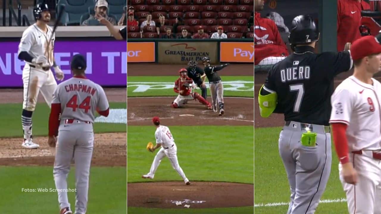 Aroldis Chapman volvió a demostrar por qué es uno de los cerradores más confiables de las Grandes Ligas.