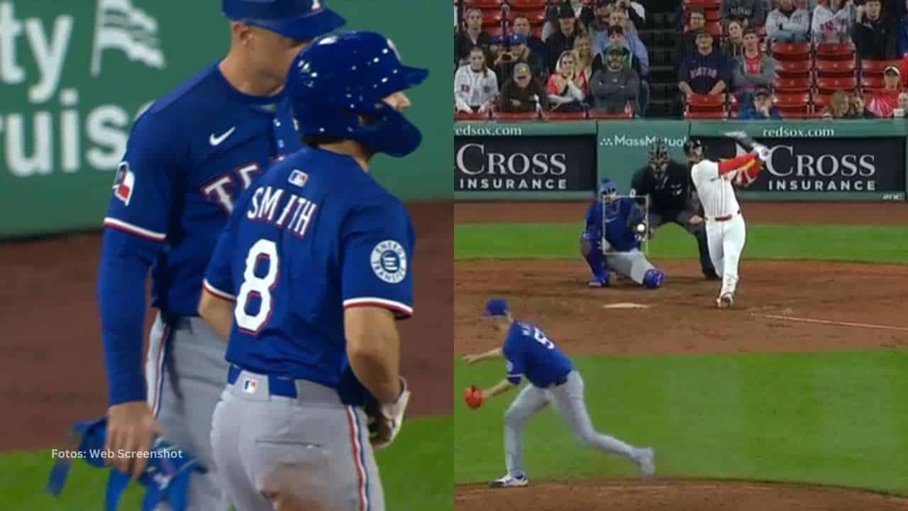 Texas Rangers volvió a la senda del triunfo como visitante contra Boston Red Sox.